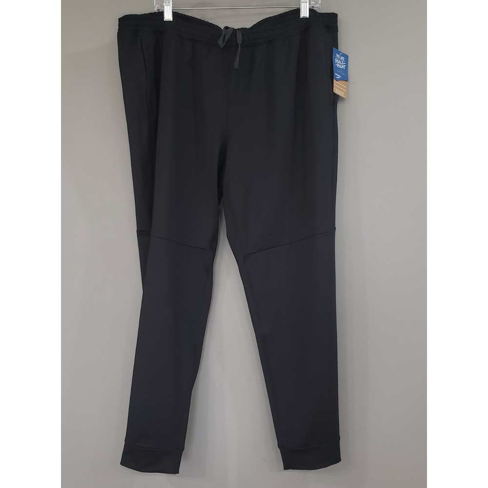 NEW SIZE XXL IN BLACK BROOKS MEN'S SPARTAN JOGGER ATHLETIC‎ SWEATPANTS GYM PANTS